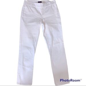 NYJD White Skinny Ankle Jean